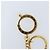 LOUIS VUITTON Llave Swing en metal dorado M65997 LV Auth ARZ269V - vista 3