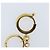 LOUIS VUITTON Llave Swing en metal dorado M65997 LV Auth ARZ269V - vista 8