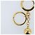 LOUIS VUITTON Llave Swing en metal dorado M65997 LV Auth ARZ269V - vista 9
