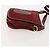 LOEWE Borsa a Mano Anagram Pelle Nylon Camoscio 3 Set Rosso Grigio Verde Auth 173684 Marrone - vista 4