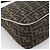 FENDI Zucca Canvas Schultertasche Braun Schwarz Auth 173418 - Ansicht 13