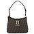 FENDI Zucca Canvas Schultertasche Braun Schwarz Auth 173418 - Ansicht 2