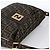 FENDI Zucca Canvas Schultertasche Braun Schwarz Auth 173418 - Ansicht 6