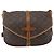 LOUIS VUITTON Borsa a Spalla Monogram Saumur 30 M42256 LV Auth bs33502 Monogramma - vista 2