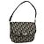 Borsa a Spalla in Tela Trotter Christian Dior Blu Navy Oro Auth gh1790 D'oro