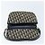 Borsa a Spalla in Tela Trotter Christian Dior Blu Navy Oro Auth gh1790 D'oro - vista 17