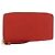LOUIS VUITTON Zippy Lang Wallet Monogram Empreinte Orange M60775 LV Auth 173020V