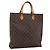 LOUIS VUITTON Bolsa Sac Plat Monogram M51140 LV Auth BA11074 Monograma