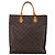 LOUIS VUITTON Bolsa Sac Plat Monogram M51140 LV Auth BA11074 Monograma - vista 3