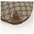 Gucci Borsa GG Supreme Web Sherry Line in PVC beige e oro 904 02 026 Auth LNZ369 D'oro - vista 13
