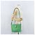 Céline Borsa a Spalla CELINE in Pelle Verde Oro Auth LNZ455A D'oro - vista 24