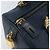 Borsa Boston in tela Zucchino FENDI blu navy e oro Auth gh1746 D'oro - vista 15