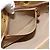 LOUIS VUITTON Borsa a Mano Monogram Vernis Reade PM Beige M91334 LV Auth LNZ388 - vista 19