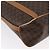 Céline Borsa a spalla in tela Macadam CELINE in pelle PVC marrone oro Auth LNZ210 D'oro - vista 12