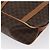 Céline Borsa a spalla in tela Macadam CELINE in pelle PVC marrone oro Auth LNZ210 D'oro - vista 13