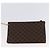 Céline Borsa a spalla in tela Macadam CELINE in pelle PVC marrone oro Auth LNZ210 D'oro - vista 19