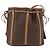 Céline Borsa a spalla in tela Macadam CELINE in pelle PVC marrone oro Auth LNZ210 D'oro - vista 2