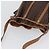 Céline Borsa a spalla in tela Macadam CELINE in pelle PVC marrone oro Auth LNZ210 D'oro - vista 6
