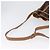 Céline Borsa a spalla in tela Macadam CELINE in pelle PVC marrone oro Auth LNZ210 D'oro - vista 7