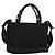 Borsa a mano Salvatore Ferragamo in tela 2 in 1 nera Auth bs33146 Nero