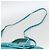 Ribbon PRADA Borsa a mano in nylon con nastro 2 in 1 azzurro chiaro oro Auth ka2797 D'oro Blu chiaro - vista 10