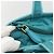 Ribbon PRADA Borsa a mano in nylon con nastro 2 in 1 azzurro chiaro oro Auth ka2797 D'oro Blu chiaro - vista 17