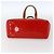 LOUIS VUITTON Monogram Vernis Reade PM Borsa a Mano Rossa M91088 LV Auth gh1831 Rosso - vista 9