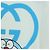 T-shirt a maniche corte GUCCI GUCCI �~ Doraemon in cotone blu e bianco Auth 166963SM - vista 4