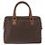 Céline Borsa a mano in tela Macadam CELINE in pelle PVC marrone oro Auth 172719 D'oro - vista 3