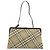 Borsa a Spalla Burberry Nova Check Lana Beige Oro Auth LNZ061A D'oro - vista 3