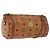Borsa a Spalla MCM Vicetos Logogram in Pelle PVC Marrone Auth gh1857