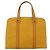 Borsa a mano in pelle giallo oro Auth BA11047 di BURBERRY D'oro - vista 3