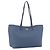 FENDI Celeria Tote Bag aus Leder hellblau silber Auth ka2780