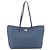 FENDI Celeria Tote Bag aus Leder hellblau silber Auth ka2780 - Ansicht 2