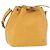 Noe LOUIS VUITTON Borsa a Spalla Petit Noé Epi Gialla M44109 LV Auth LNZ242 Giallo
