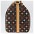 LOUIS VUITTON Monogram Craggy Keepall Bandouliere 45 Borsa M24901 LV Auth 70893SM Nero Monogramma - vista 5