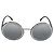 Occhiali da sole CHANEL metallo Nero CC Auth 166249V - vista 2