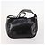 Céline Borsa CELINE in pelle 2 pezzi nera Auth ep12973 Nero - vista 3