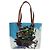 LOEWE - Borsa Anagram in tela del Castello Errante di Studio Ghibli Auth 166901SM Multicolore - vista 2