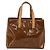 LOUIS VUITTON Borsa a Mano Monogram Vernis Reade PM Bronzo M91146 LV Auth gh1836 - vista 3