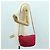 PRADA Borsa a Spalla con Catena Nylon Rosa Oro Auth 166995A D'oro - vista 24