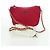 PRADA Borsa a Spalla con Catena Nylon Rosa Oro Auth 166995A D'oro - vista 25