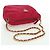 PRADA Borsa a Spalla con Catena Nylon Rosa Oro Auth 166995A D'oro - vista 7