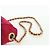 PRADA Borsa a Spalla con Catena Nylon Rosa Oro Auth 166995A D'oro - vista 8