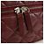 CHANEL Matelasse Chain Backpack Leather Bordeaux Silver CC Auth 172627A Silvery Dark red - view 16