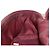 CHANEL Matelasse Chain Backpack Leather Bordeaux Silver CC Auth 172627A Silvery Dark red - view 22