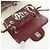 CHANEL Matelasse Chain Backpack Leather Bordeaux Silver CC Auth 172627A Silvery Dark red - view 24