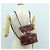CHANEL Matelasse Chain Backpack Leather Bordeaux Silver CC Auth 172627A Silvery Dark red - view 31