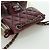 CHANEL Matelasse Chain Backpack Leather Bordeaux Silver CC Auth 172627A Silvery Dark red - view 6
