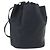 FENDI Rucksack aus Leder in Anthrazit Auth 173517 Anthrazitgrau